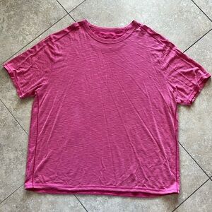 Tommy Bahama Textured Pink T-Shirt, 3XL